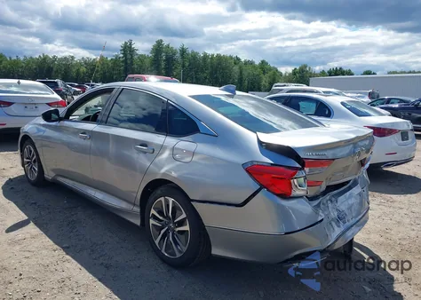 2018 Honda Accord Hybrid Touring из США, поврежденный, VIN 1HGCV3F9XJA004849